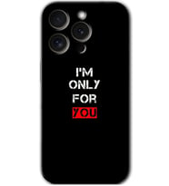 İphone 15 Pro Kılıf HD Desen Baskılı Kılıf - For You