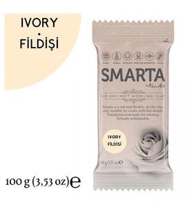 SMARTA MODELLEME KİL HAMURU 100 GR NO:33 FİLDİŞİ (IVORY)