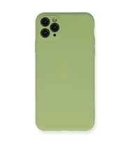 İphone 11 Kılıf Nano İçi Kadife - Yeşil