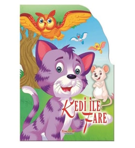 Kedi İle Fare - Şekilli Kitaplar