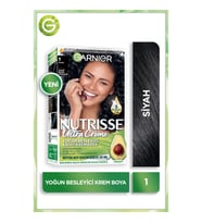 Garnıer Nutrısse Ultra Creme Saç Boyası 1 Siyah