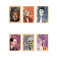 Kürt Ünlüleri Resimli Not Defterleri-dengbêj Şakiro-mehmed Uzun-mustafa Barzani - Ehmedê Xani - Seti (Renksiz)