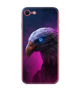 Apple iPhone 5 6 7 8 Plus Se XR Kılıf Desemli Silikon Kartal 1622