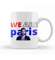 WE ARE PARIS Leo Messi Kupa Bardak Porselen