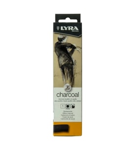 Lyra Kömür Çubuk Chunky 15-20mm x 13cm Tekli füzen charcoal