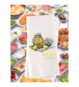 Afiyet Olsun Baskılı Peçete 20 Adet 0xx
