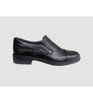 BİCANS B-73 ERKEK DERİ COMFORT AYAKKABI (Siyah)