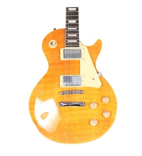 Angel AELG250-TE Tiger Eye Elektro Gitar  Kaplan Gözü Kaplama Lüks Görünüm