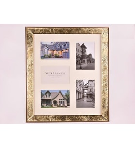 Setabıanca Seta Venezıa Frame Gold Foıl 5 li Çerçeve 34*41 cm