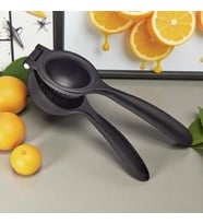 MyBru Siyah Döküm Limon Sıkacağı (Narenciye sıkacağı)