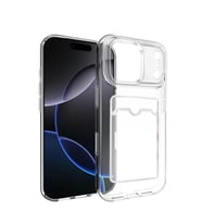 Iphone 17 Kart Şeffaf Silikon - Şeffaf