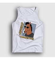 Presmono Unisex Beyaz Never Too Late BoJack Horseman Atlet 299838tt
