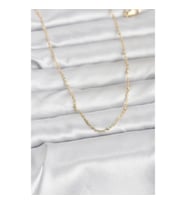 Mey İthalat® CM 14K Gold Renk Burgu Model 60 cm Kadın Kolye