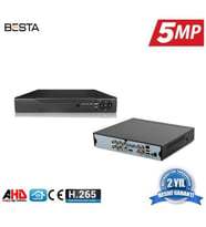 MCG 4 Kanal Ahd 5MP H265 Dvr Kayıt Cihazı Xmeye KD-804HD