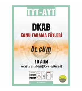 Pano Yayınları Tyt-Ayt Din Kültürü ve Ahlak Bilgisi Konu Tarama Föyleri