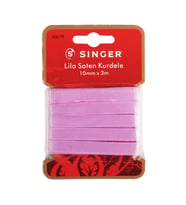 Singer Lila Saten Kurdele (10mm x 3m) 300-78