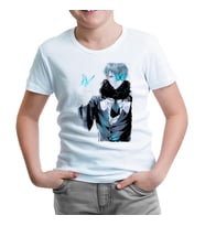 Anime Boy Character Beyaz Çocuk Tshirt