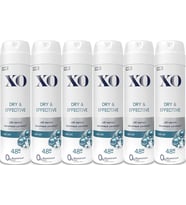 XO Deodorant 150ML Women-Kadın Dry & Effective (6 Lı Set)