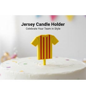 Jersey Mumluk – 3D Baskılı Pasta Süsü