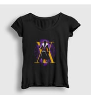 Presmono Kadın Siyah Chrollo Lucilfer V2 Anime Hunter X Hunter T-Shirt 267963tt