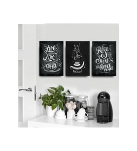 Mutfak Kahve Coffy Time Colombian Love Köşesi Dekor Konsept Ahşap Tablo MDF Kaliteli Baskı (19x27cm)