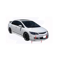 Honda Civic Uyumlu 8 Ön Tampon Altı (Mugen Md) Fiber 2006-2008