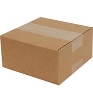 8x8x5cm Tek Oluklu Koli - Kraft