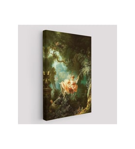 Jean-Honore Fragonard Salıncağın Mutlu Kazaları Tablosu-6253