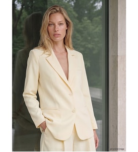 LCW Vision Sarı Kadın Blazer Ceket