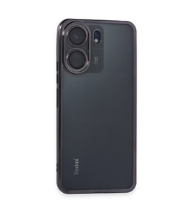 Xiaomi Redmi 13c Kılıf Razer Lensli Silikon - Mor