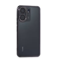 Xiaomi Redmi 13c Kılıf Razer Lensli Silikon - Mor