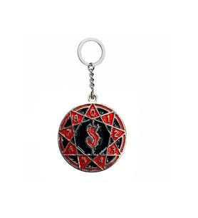Slipknot Kırmızı Metal Logo Anahtarlık – Rock & Heavy Metal Unisex Aksesuar