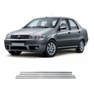 Fiat Albea Krom Cam Çıtası Tk 2002 Üzeri 4Prç Paslanmaz Çelik