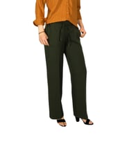 NAZAL KADIN LASTİKLİ PANTALON 1000 (Yeşil)