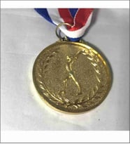 cimnastik madalya altın-gümüş (Gold)