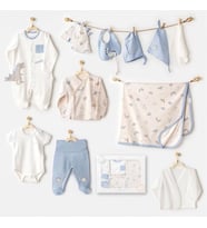 Andywawa Ac25911 Newborn Set Dino 10'lu Hastane Çıkışı Beige