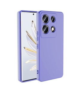 İnfinix Note 30 VIP Kılıf İçi Kadife Lansman Kapak (Lila)