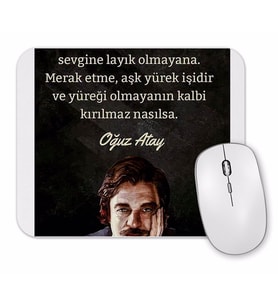 Oğuz Atay Söz 03 Mouse Pad