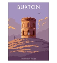 Süleyman Tapınağı, Buxton Tablo Ahşap Poster Dekoratif