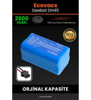 Ecovacs Deebot DH45 2600mAh Robot Süpürge Bataryası - Koruma Katmanlı Batarya Teknolojisi