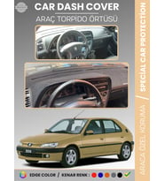 PEUGEOT 306 (1997-2002) Torpido Örtüsü Ön Göğüs Koruma Torpido Koruma Birebir Uyum Kaymaz Özel Kesim