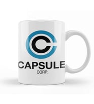 Corp Desig Capsule Corp Bulma Dbz Anime Kupa Bardak Porselen