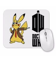 Pokemon Go Pikachu Raichu Doctor Who Mouse Pad