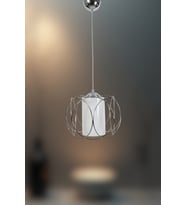 Luxon Sarkıt Avize – 4 Farklı Renk Seçenekli Modern Tasarım Avize (Krom)