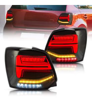 Volkswagen Polo Q2 Led Stop Smoke 2010-2017 (Siyah - Beyaz)