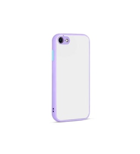 Apple iPhone 7 Uyumlu Kılıf Zore Hux Kapak (Lila)
