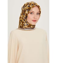 Armine 2024-2025 Sonbahar-Kış Sezonu % 100 Twill İpek Eşarp 9219D 06