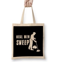 Real Men Sweep Curling Player Team Crew Broom Sweeping Bez Çanta Uzun Saplı