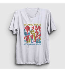 Presmono Unisex Beyaz Stop Making Sense Talking Heads T-Shirt 493540tt (Beyaz)