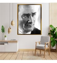 ÇERÇEVELİ ATATÜRK TABLO S773